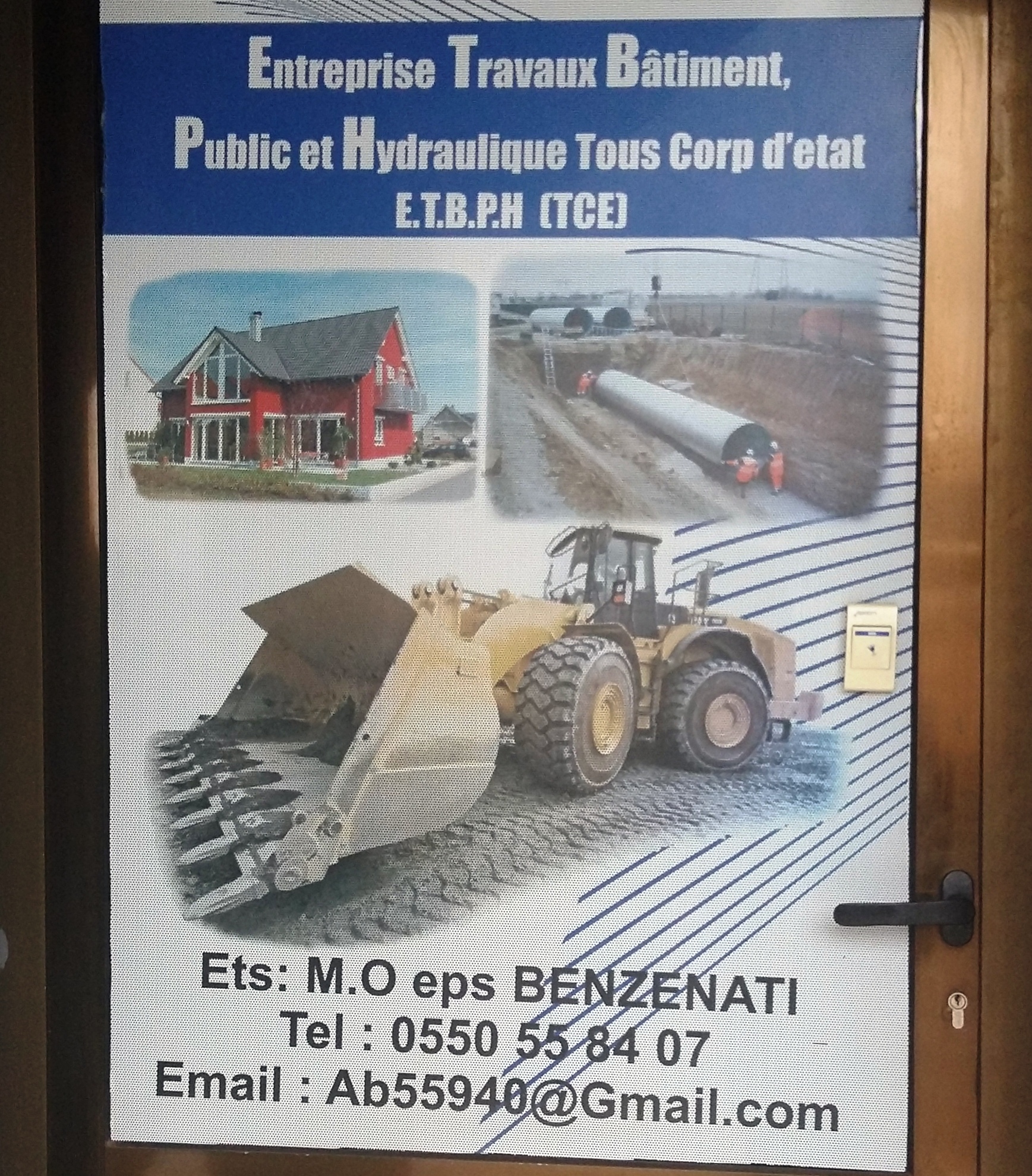 Entreprise travaux Bâtiment BENZENATI