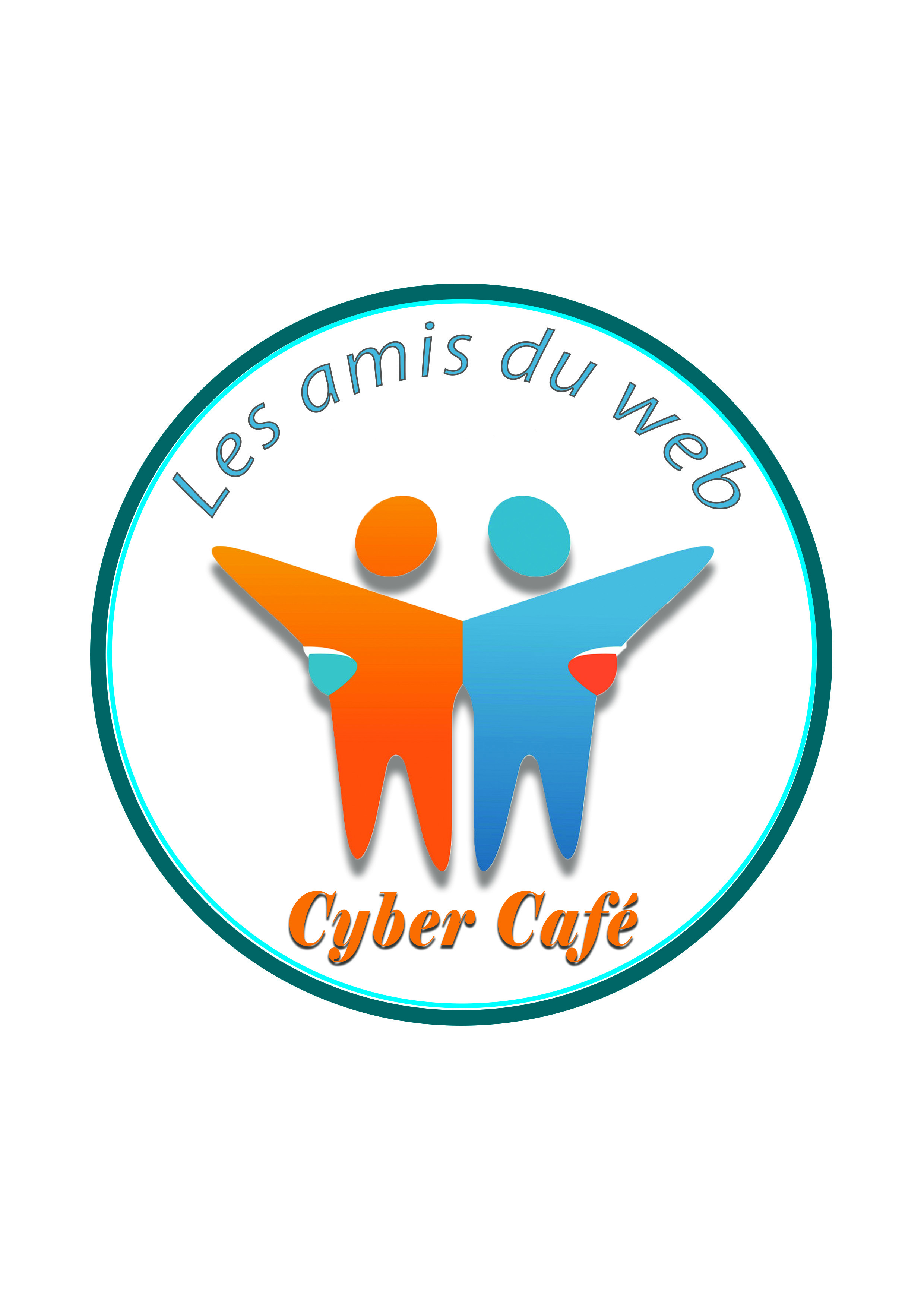 Logo Cyber Café LES AMIS DU WEB