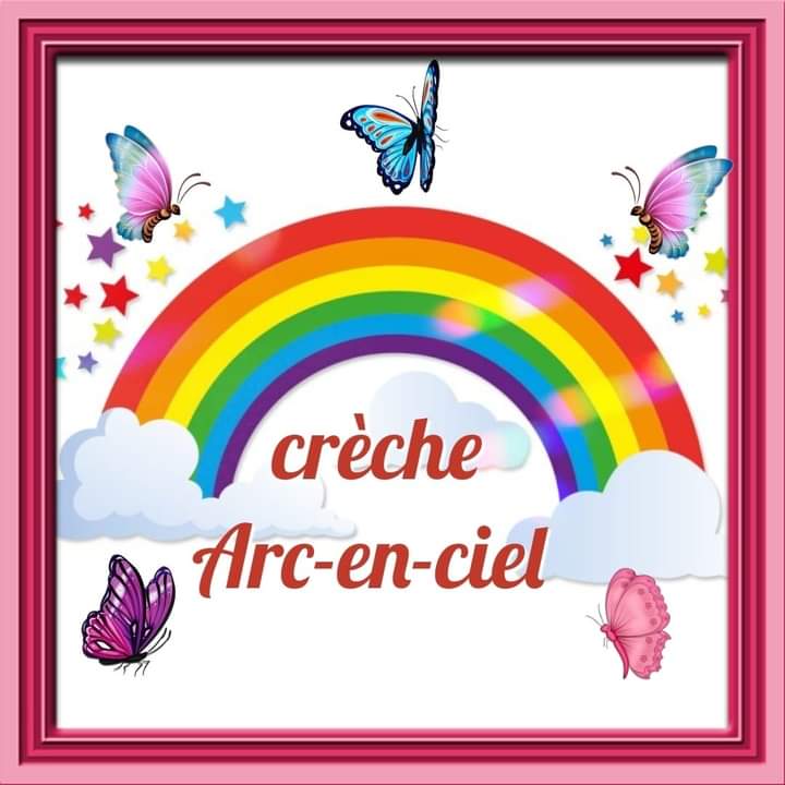 Logo Crèche arc en ciel