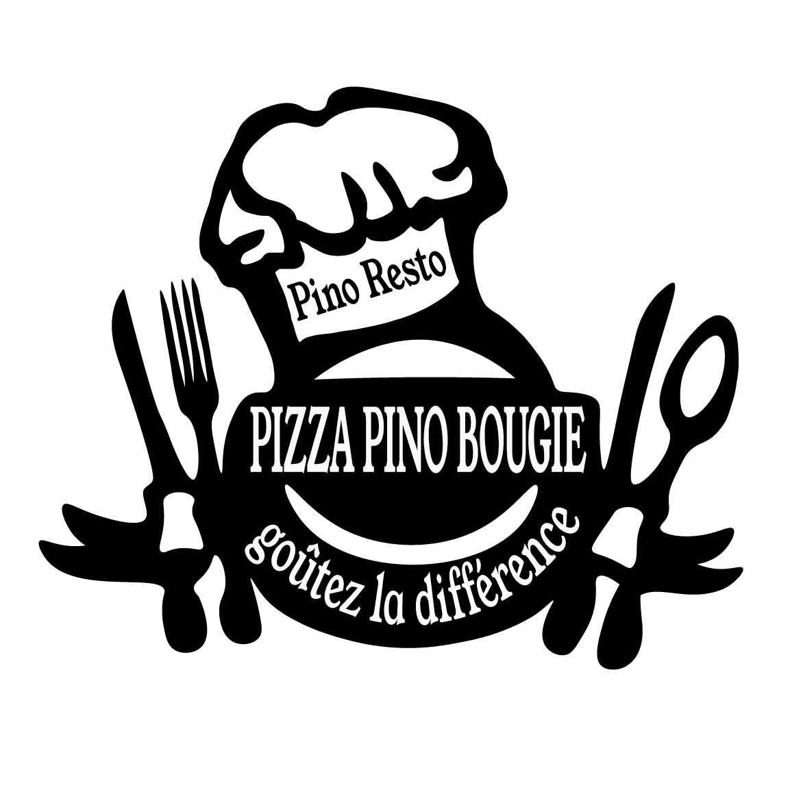 Logo Pizza Pino Bougie - Pino Resto