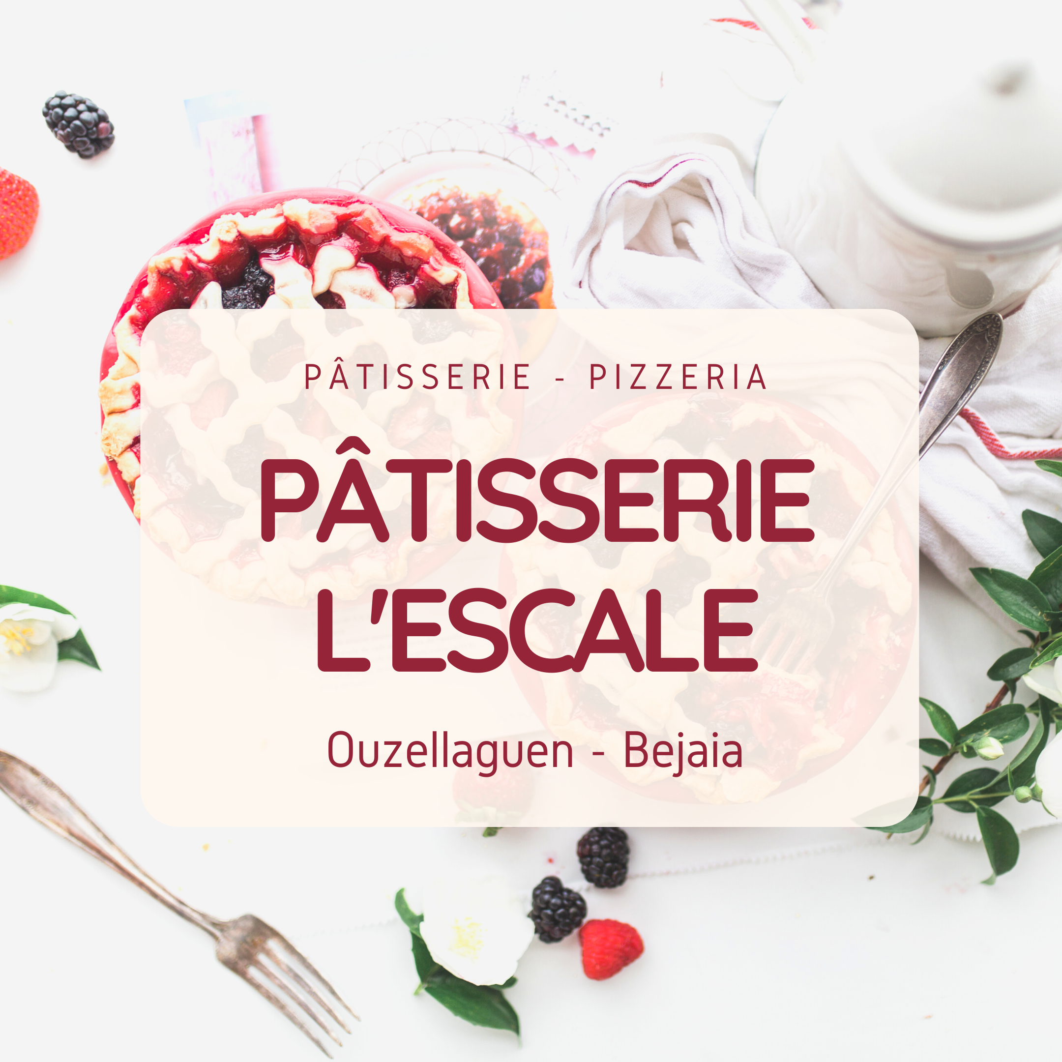 Logo Pâtisserie Pizzeria l'escale - Ouzellaguen